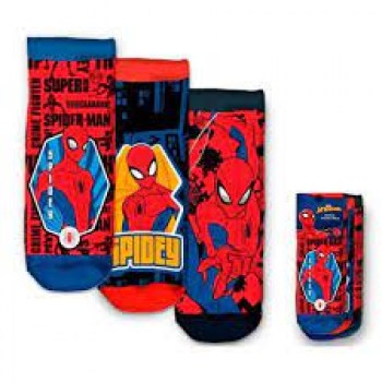 calcetines tobilleros spiderman